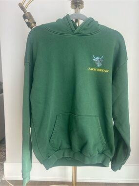 Forest Green Pullover Hoodie - Women's Relaxed Fit